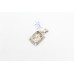 Hallmarked 925 Sterling silver Pendant Natural smoky quartz gemstone A 04